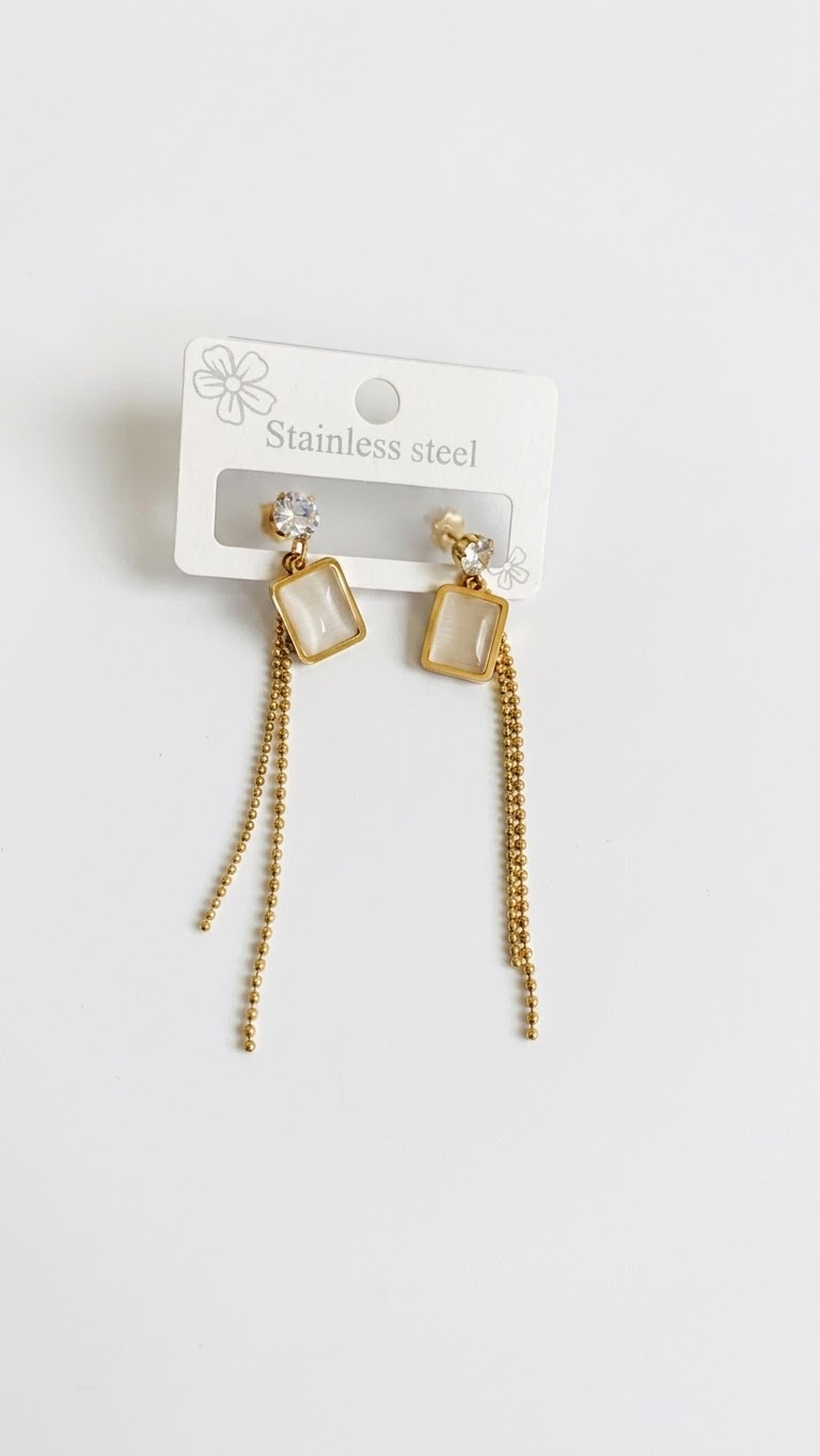 Boucles d'Oreilles Pendantes Éléganza✨