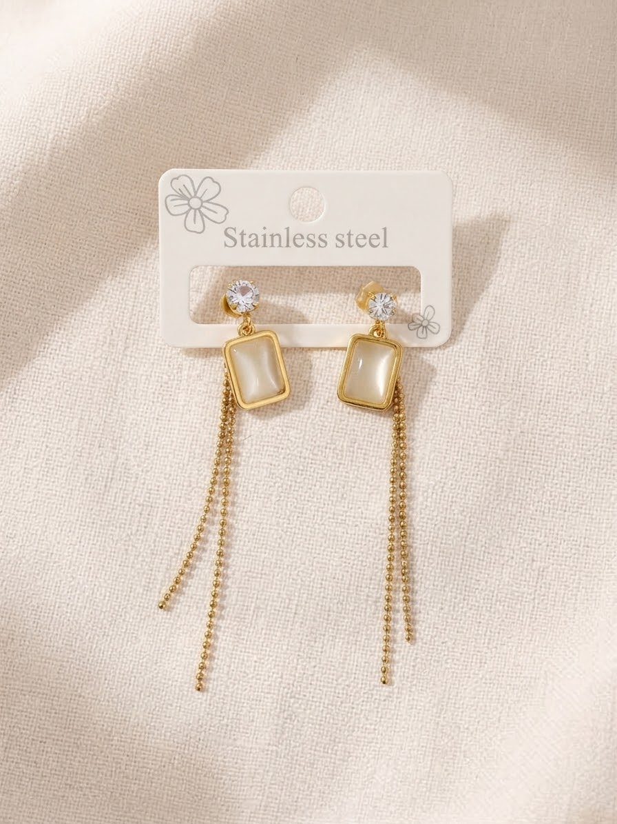 Boucles d'Oreilles Pendantes Éléganza✨